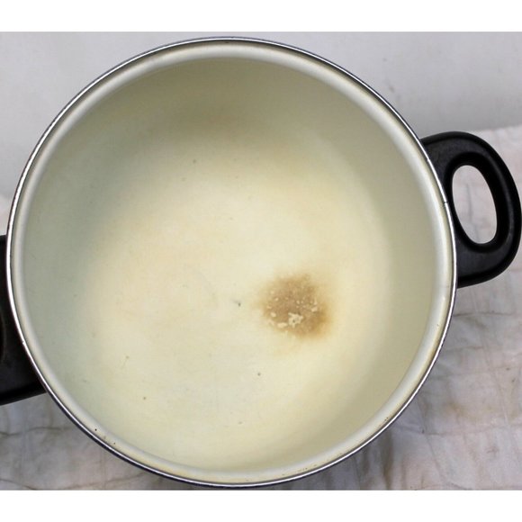 VTG 80s Sidral Aga Stock Pot Vegetable Print Design Retro Kitchen No Lid - Picture 7 of 10